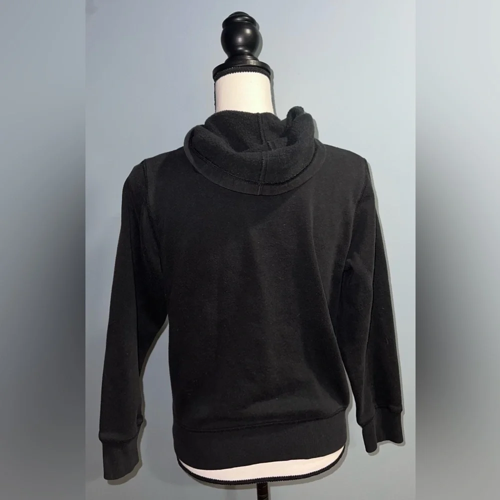 Jordan- Black hooded zip up jacket